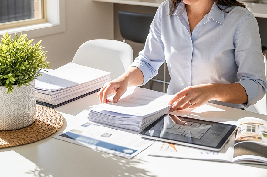 不動産会社の案内パンフレット発注完全ガイド｜構成・デザイン・制作会社の選び方も解説